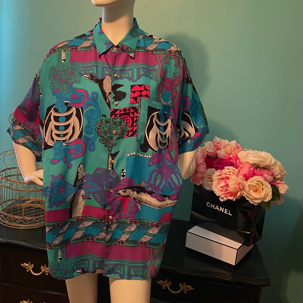 Unionbay Vintage Short Sleeve Button Up Shirt